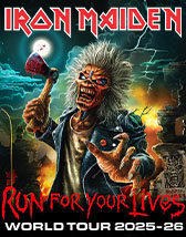 Iron Maiden - Run For Your Lives World Tour 2025/26